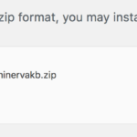 Upload form