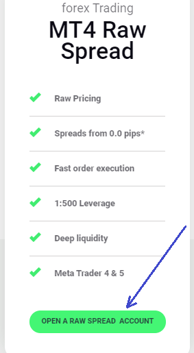 ICMarkets RAW Spread Account