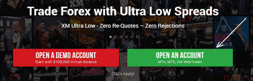 Demo Account Registration, xm real account registration. XM Account Registration